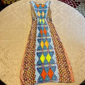 Boho Peek-a-boo Maxi Dress